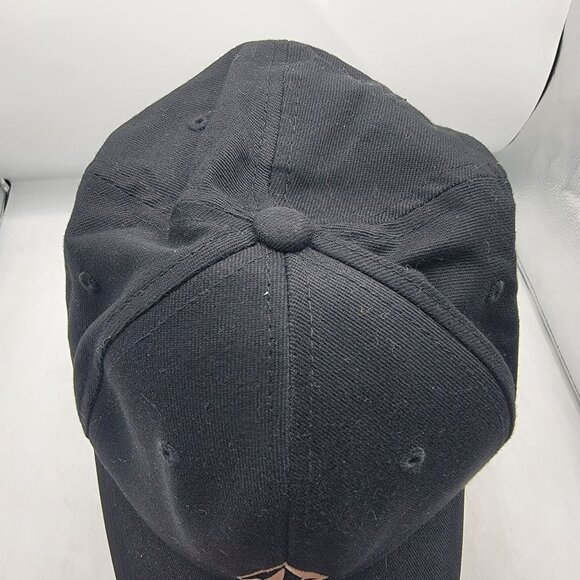 Volcom Adults L-XL Black Fitted Baseball Cap Casual Outdoors Lightweight - Picture 5 of 9